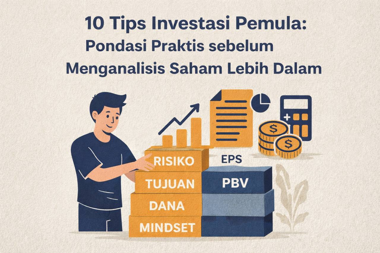 Panduan 10 Tips Investasi Saham bagi Pemula