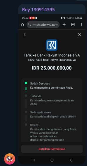 MODAL 300 WD 25 JT BULANAN NICH